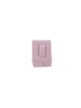 Yüzük Standı Tekli Süet (tırnaklı) 3x3,5 cm Pembe