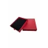 Bordo Çekmeceli Mega Kolye&set Karton Kutusu (20x22 cm) (içi Süngerli)
