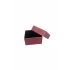 Bordo Sert Yüzük Kutusu 30 Lu Paket ( Içi Süngerli )