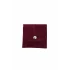 Süet  Zarf Kese Bordo 25 Adet 7x7 cm Boy Takı, Altın Kesesi (ÇITÇITLI)