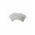 Organize tül Beyaz 25 Adet 7x9 cm Boy Takı, Altın ve Hediye Kesesi