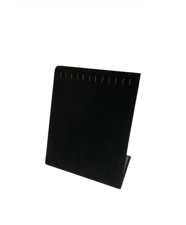 12 Lİ Dik Ayaklı Zincir & Bileklik Standı Siyah