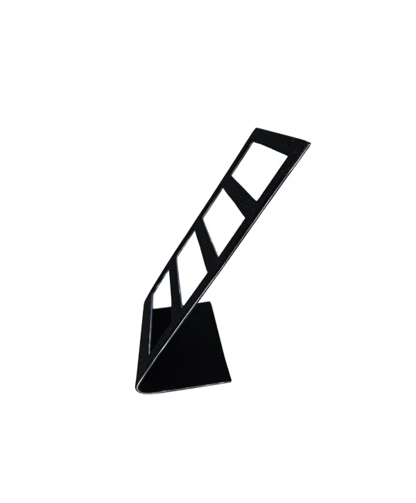 16lı 4 Basamaklı Sac Süet Küpelik Standı Siyah(12x20 cm)