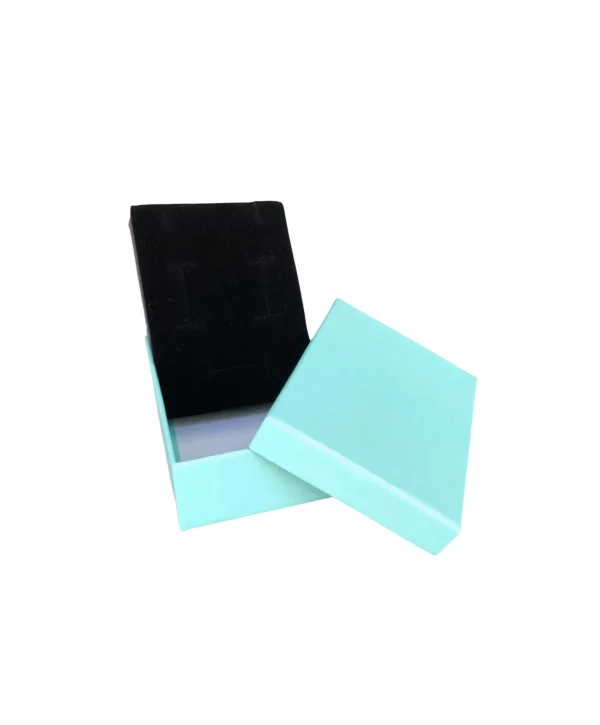 Açık Yeşil Sert Kolye& Mini Set Kutusu  24 Lü Paket( İçi Süngerli )