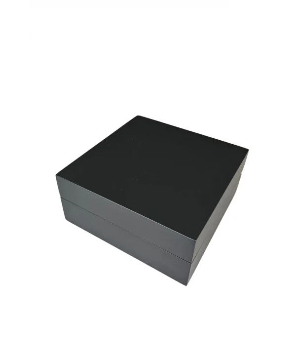 Ahşap Koleksiyonluk Lüx 6 Lı Saat Çantası,kutusu (Lake) Siyah