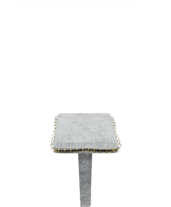 Ayaklı Kolye Zincir & Kolye ve Tesbih Standı (44 metal askılı) (10 X30 Cm) Gri