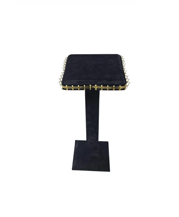 Ayaklı Kolye Zincir & Kolye ve Tesbih Standı (44 metal askılı) (10 X30 Cm) Siyah