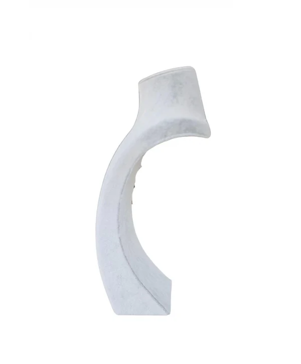 Beren Kolye & Gerdanlık Sergileme Mankeni Gri Süet 32 Cm 2.boy