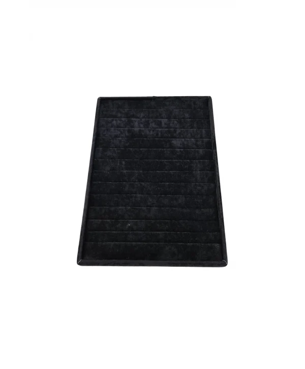 Bileklik * Künyelik Siyah Süet Tabla 14 kanallı (25x35 cm )