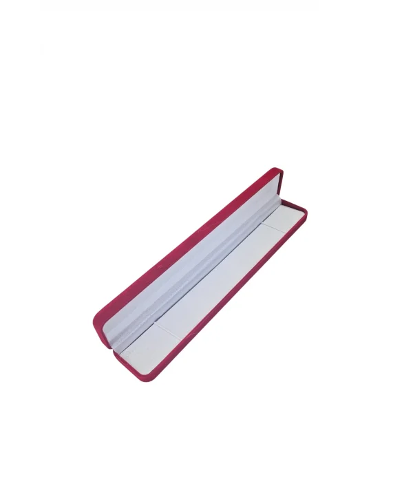 Bileklik Kutusu Orta Boy Kadife Kırmızı