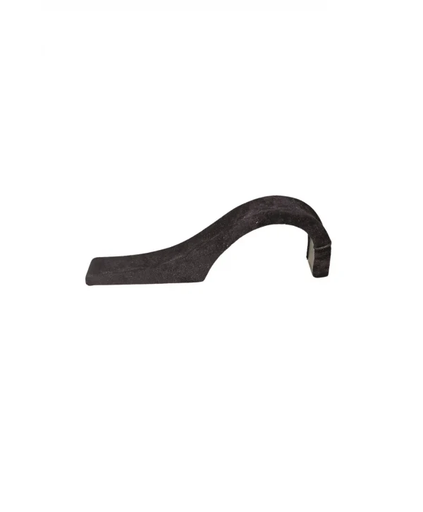 Bileklik Standı Süet Tekli Lastikli İnce Siyah (2x16 cm)