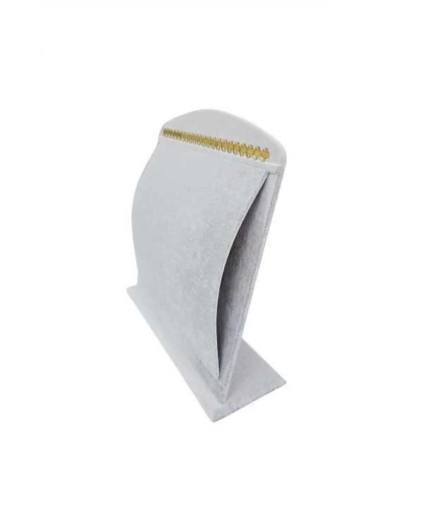 Bombeli Bileklik * Tesbih Standı (22 metal askılı) Gri (26 X26 Cm)