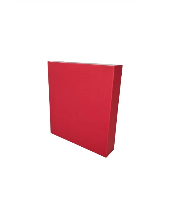 Bordo Çekmeceli Mega Kolye&set Karton Kutusu (20x22 cm) (içi Süngerli)