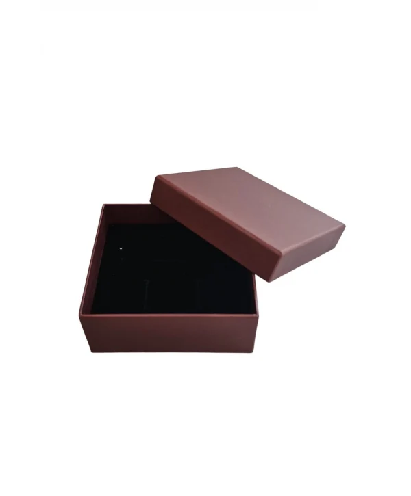 Bordo Sert Kelepçe Kutusu 12 Li Paket ( Içi Süngerli )