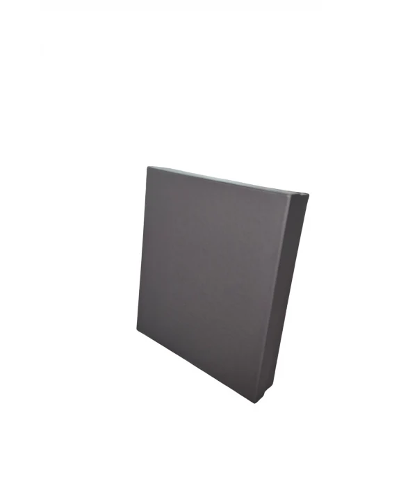 Büyük Set Kutusu Karton Mat Füme Sert (17x20 Cm) (içi Süngerli)