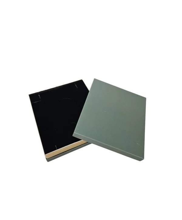 Büyük Set Kutusu Karton Yeşil (18x21 Cm) (içi Süngerli)