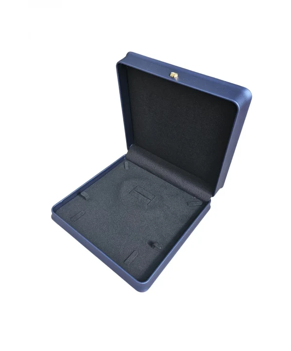 Deri Büyük Set (19X19 Cm) Kutusu Lüks (Mavi)