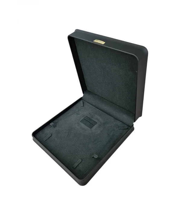 Deri Büyük Set (19X19 Cm) Kutusu Lüks (Siyah)