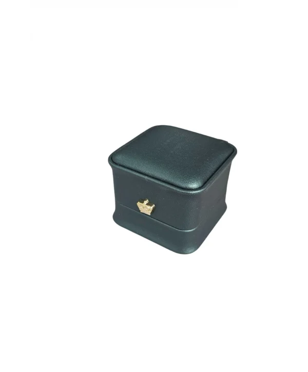 Deri Yüzük Kutusu Lüks (Yeşil)