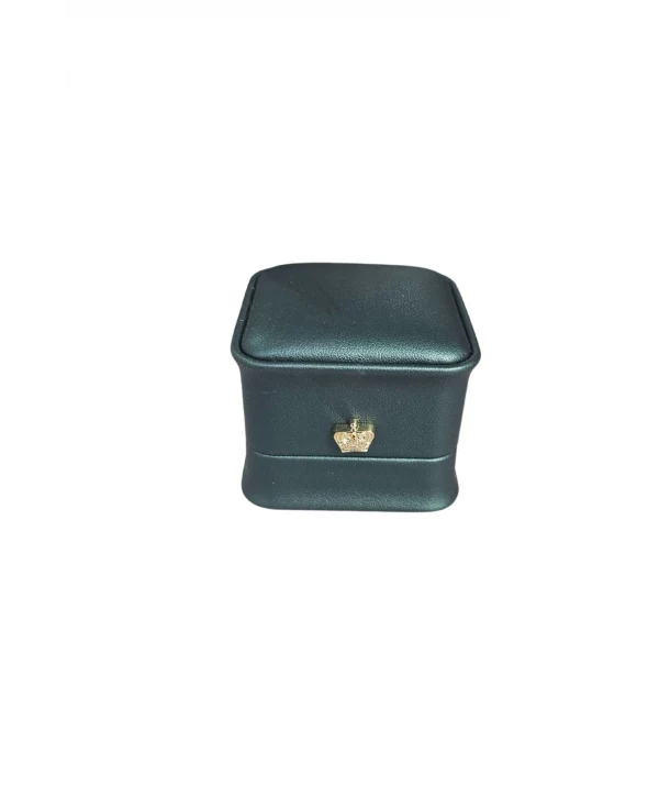 Deri Yüzük Kutusu Lüks (Yeşil)