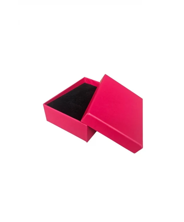 Fuşya Sert Kolye& Mini Set Kutusu 24 Lü Paket( Içi Süngerli )