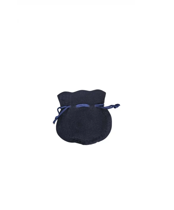 Kadife Kese Lacivert 100 Adet 8x9 (2) Boy Takı, Altın Kesesi (ipli & Büzgülü)