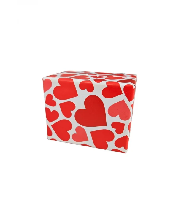 KALP Desenli Sert Karton Saat & Kelepçe Ve Bileklik Kutusu 6 Li Paket ( Içi Yastıklı)