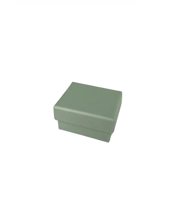 Koyu Yeşil Sert Yüzük Kutusu 30 Lu Paket ( İçi Süngerli )