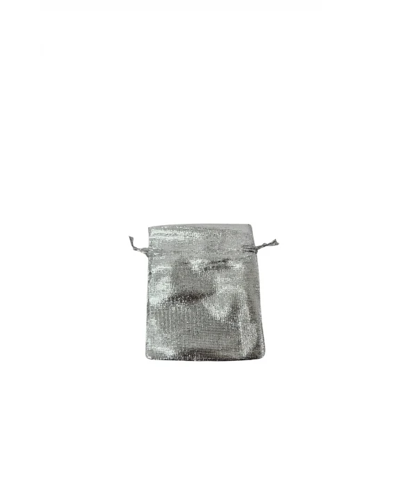 Lame 25 Adet 7X9 cm Boy Takı, Altın ve Hediye Kesesi(Gümüş)