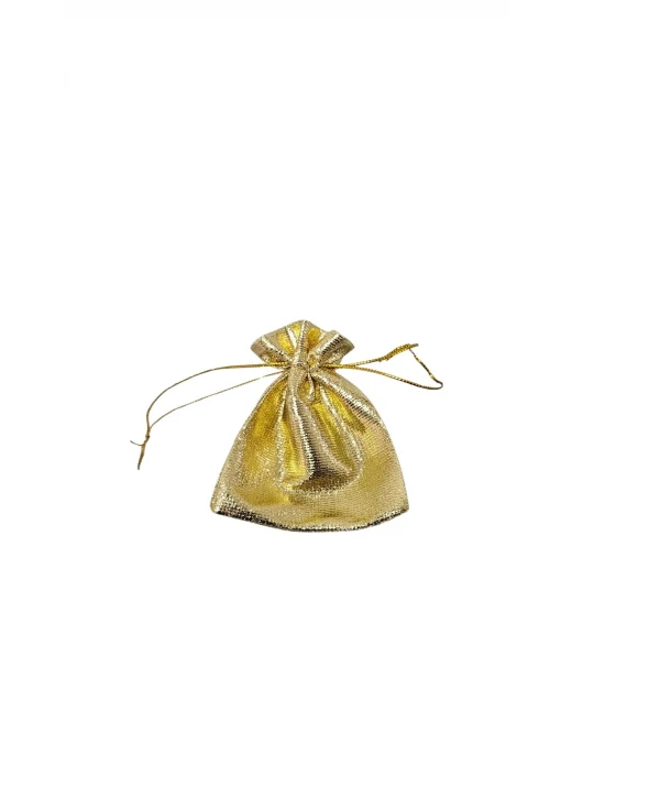 Lame 50 Adet 7X9 cm Boy Takı, Altın ve Hediye Kesesi (Altın)