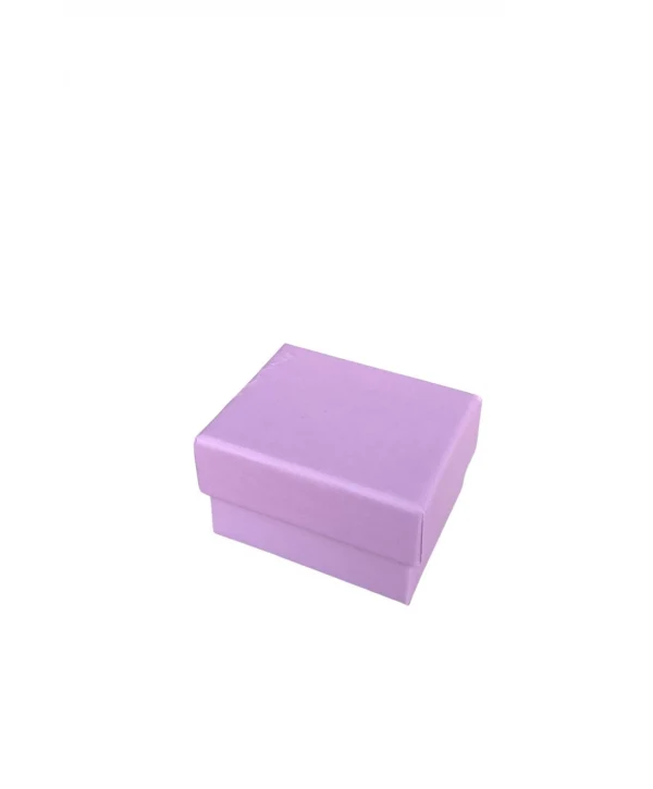 Lila Sert Yüzük Kutusu 30 Lu Paket ( İçi Süngerli )