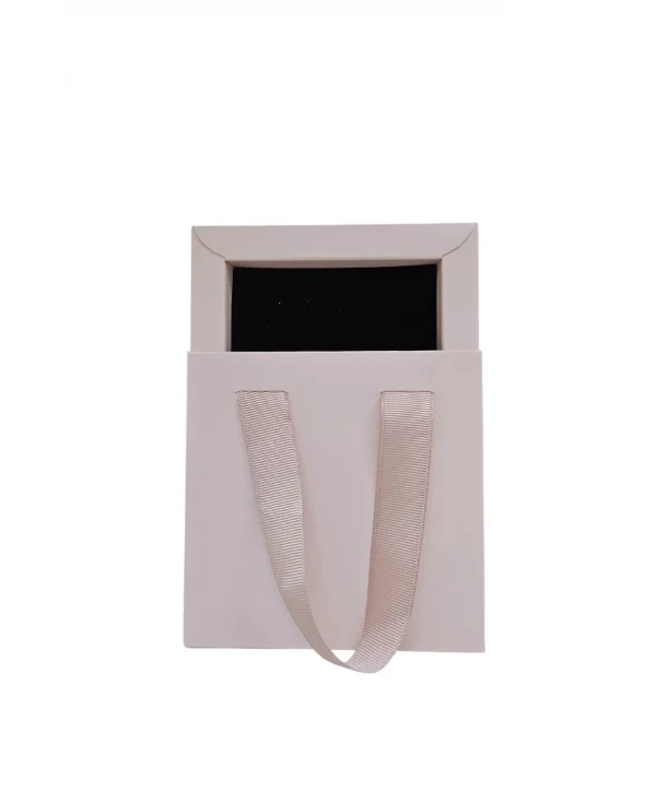 Pudra 6 Adet Çekmeceli ve Çantalı Karton Kolye&Mini set Kutusu (12x12 cm )