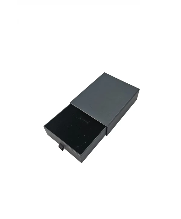 Siyah Çekmeceli Büyük Kolye&set Karton Kutu 10 lu Paket (içi Süngerli)