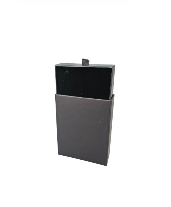 Siyah Çekmeceli Büyük Kolye&set Karton Kutu 10 lu Paket (içi Süngerli)