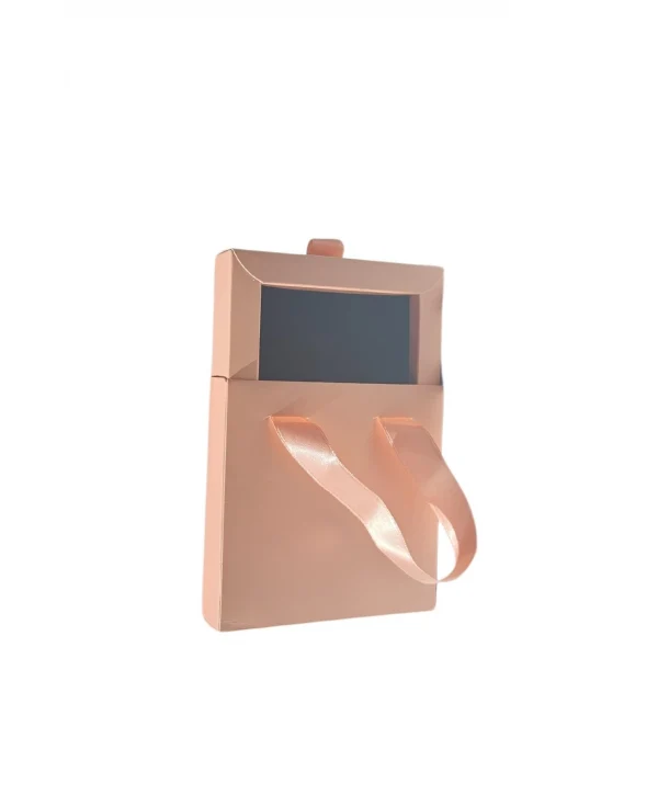 Somon 6 Adet Çekmeceli ve Çantalı Karton Kolye&Mini set Kutusu (12x12 cm )