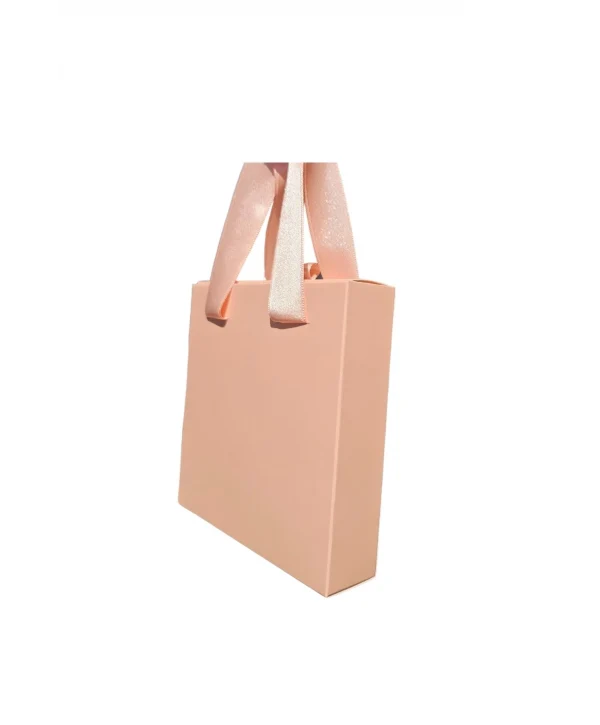 Somon 6 Adet Çekmeceli ve Çantalı Karton Kolye&Mini set Kutusu (12x12 cm )