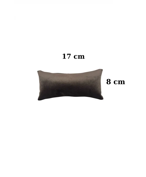 Süet Orta Boy Bileklik & Saat Ve Kelepçe Yastık 8x17 Cm Kahverengi