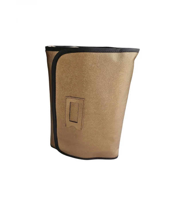 Üçlü Çıkmalı Bilezik & Kelepçe Ve Saat Seyahat Rulosu Düzenleyicisi Ve Çantası (Bakır)