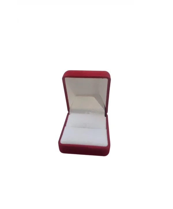 Yüzük Kutusu Kadife Kırmızı