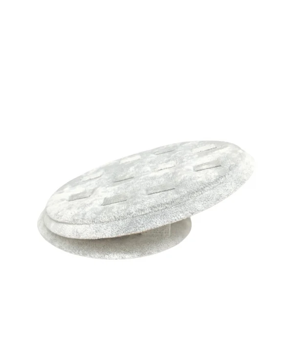 Yüzük Standı ,Tablası Gri süet (10 tırnaklı)