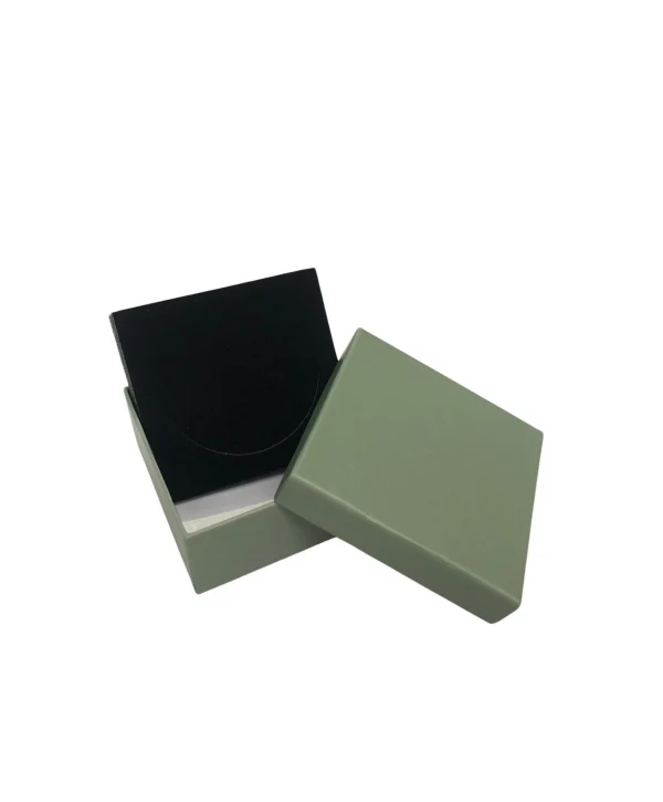 Yeşil Sert Kelepçe Kutusu 12 li Paket ( İçi Süngerli )