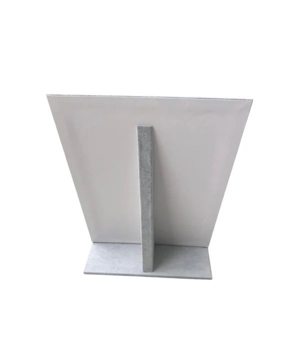 Ayaklı Kolye Zincir & Kolye Standı (22  Lİ)Gri (25x35 cm)Dikey