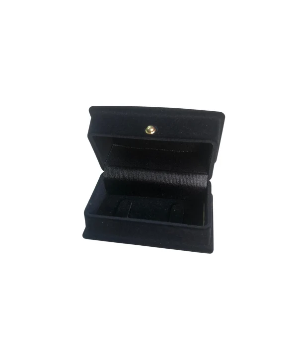 Alyans Kutusu Kadife Siyah