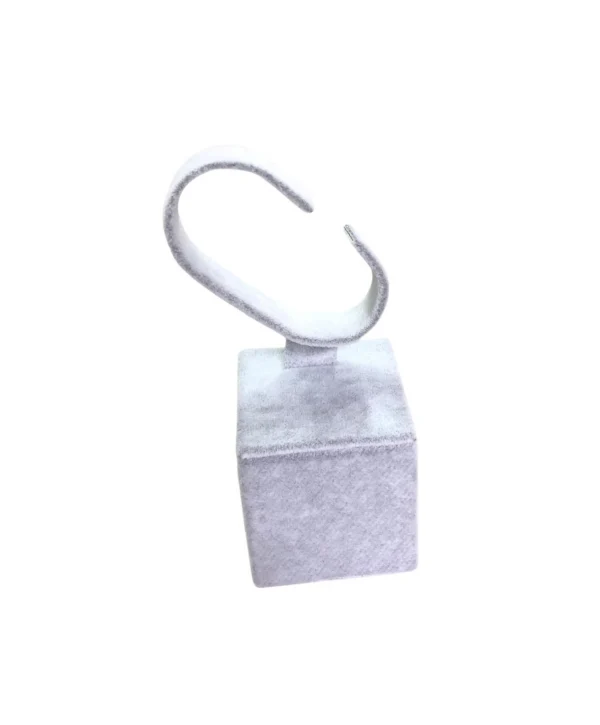 Saat&Kelepçe Ve Bilezik Standı Tekli Gri Süet