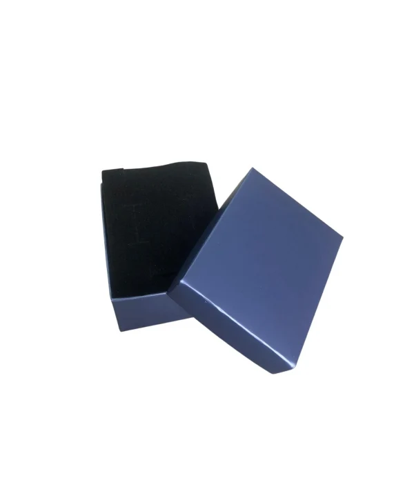 Lacivert Karton Kolye & Mini Set Kutusu24 Lü Paket (İçi Süngerli)