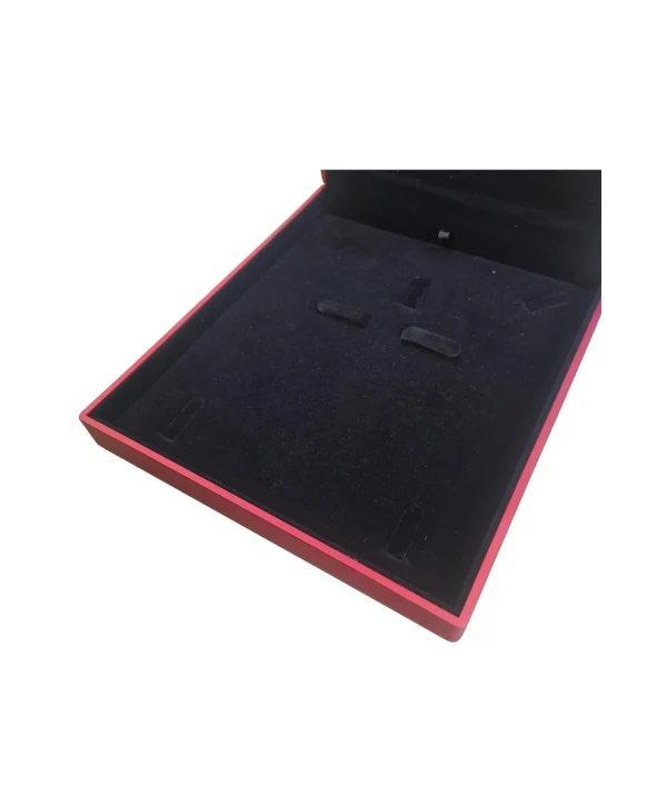 Işıklı Büyük Set Kutusu Kırmızı 19x22 Cm