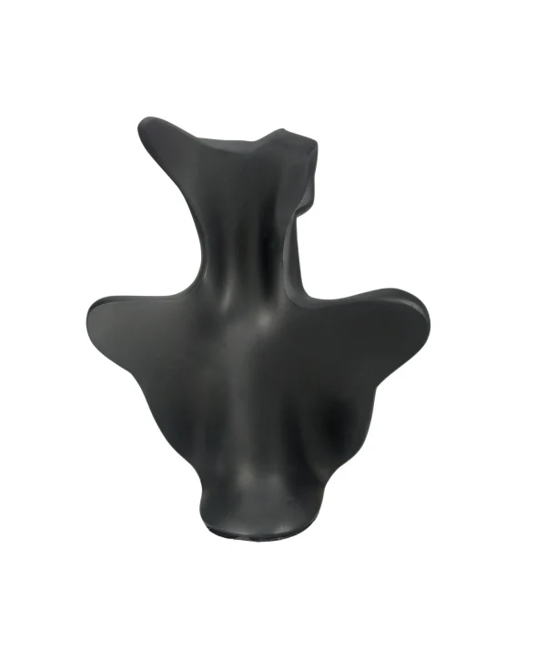 Polyester Kolye&Gerdanlık ve Küpelik Vücut Sergileme Mankeni 32cm  SİYAH