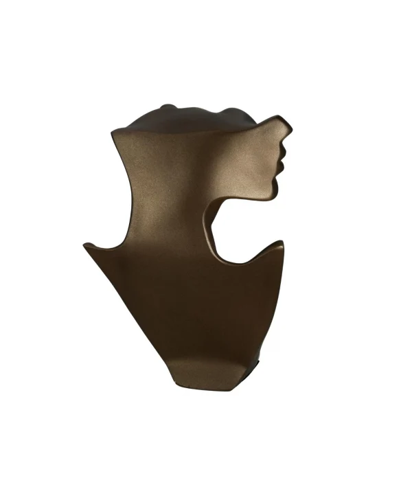 Polyester Kolye&Gerdanlık ve Küpelik Silüet Sergileme Mankeni 30 cm KAHVE