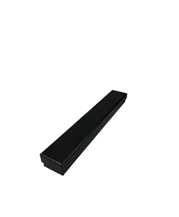 Sert Siyah Karton Bileklik& Tesbih Kutusu 25 Li Paket( İçi Süngerli )