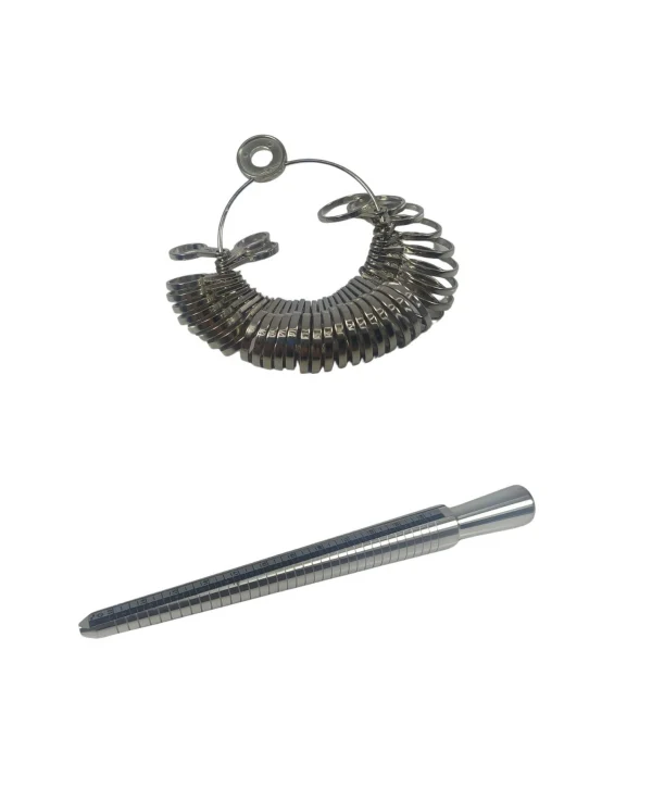 Alüminyum Metal  Yüzük Ölçüm Malafası Ve Halka Aparatı